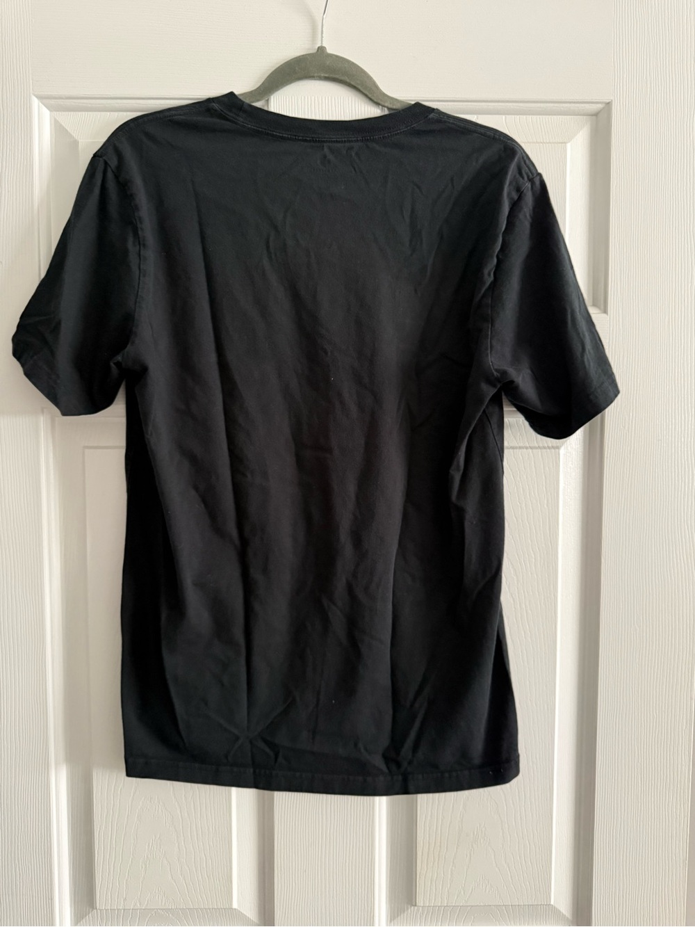 Converse Black Tee with White Chest Logo Mens Medium - Picture 3 of 3